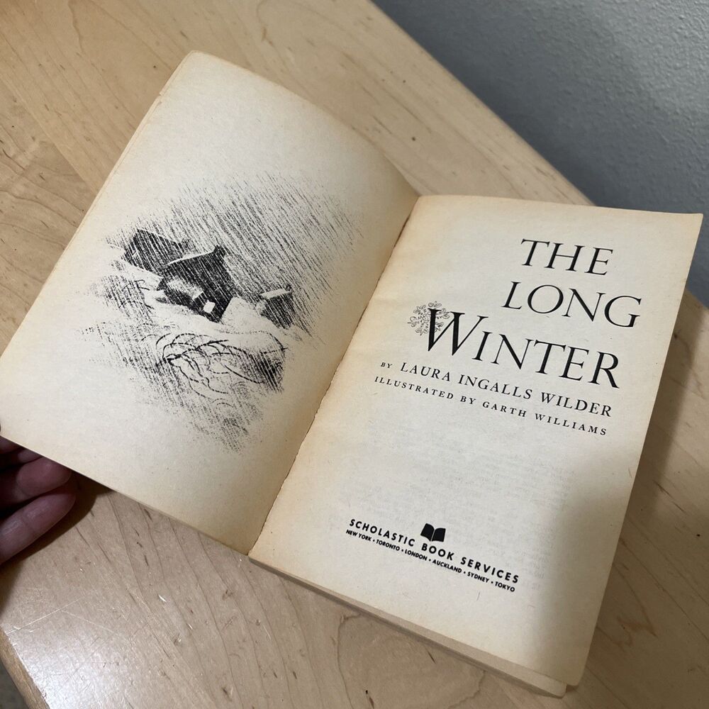 The Long Winter Laura Ingalls Wilder Vintage Paperback 1968 - Picture 5 of 6